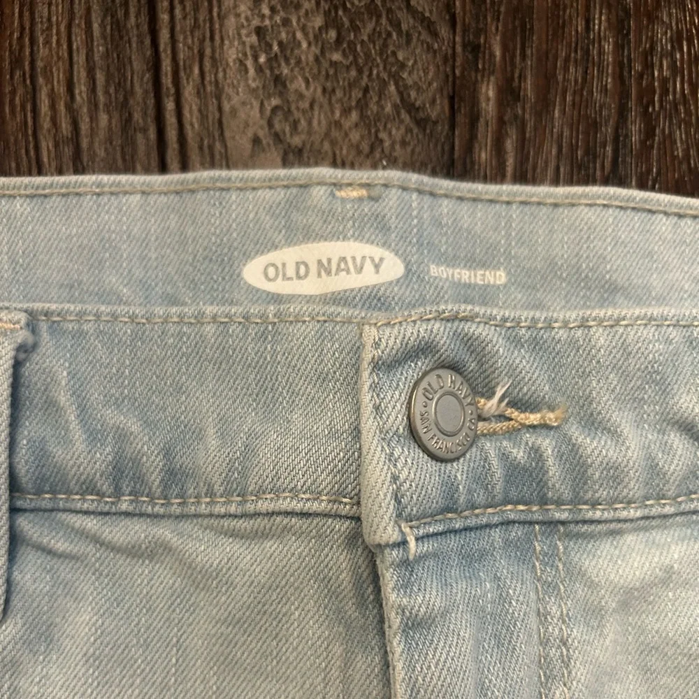 Classic Distressed Light Wash Blue Jean Shorts - Cut Offs